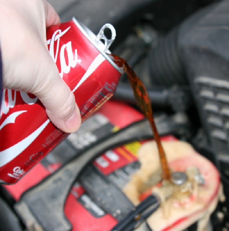 Cleaning-a-Car-Battery-With-Coca-Cola