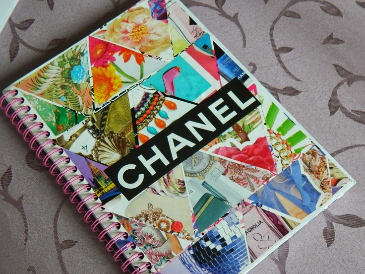 DIY tumblr inspired notebook