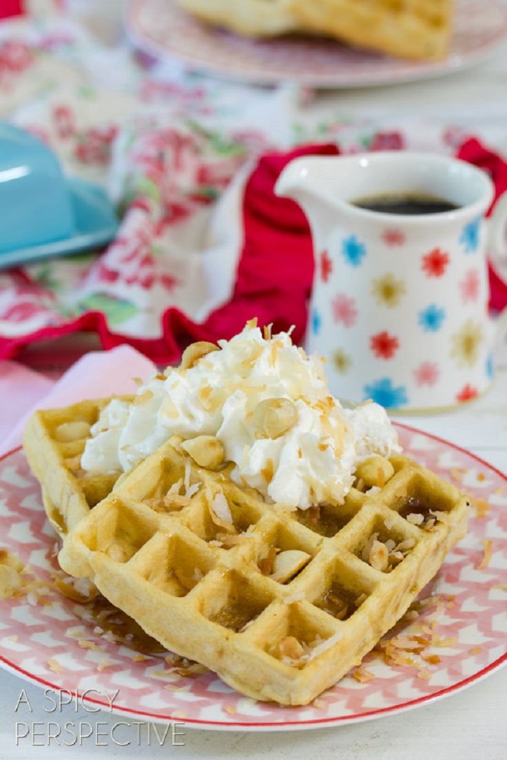 Macadamia-Waffles