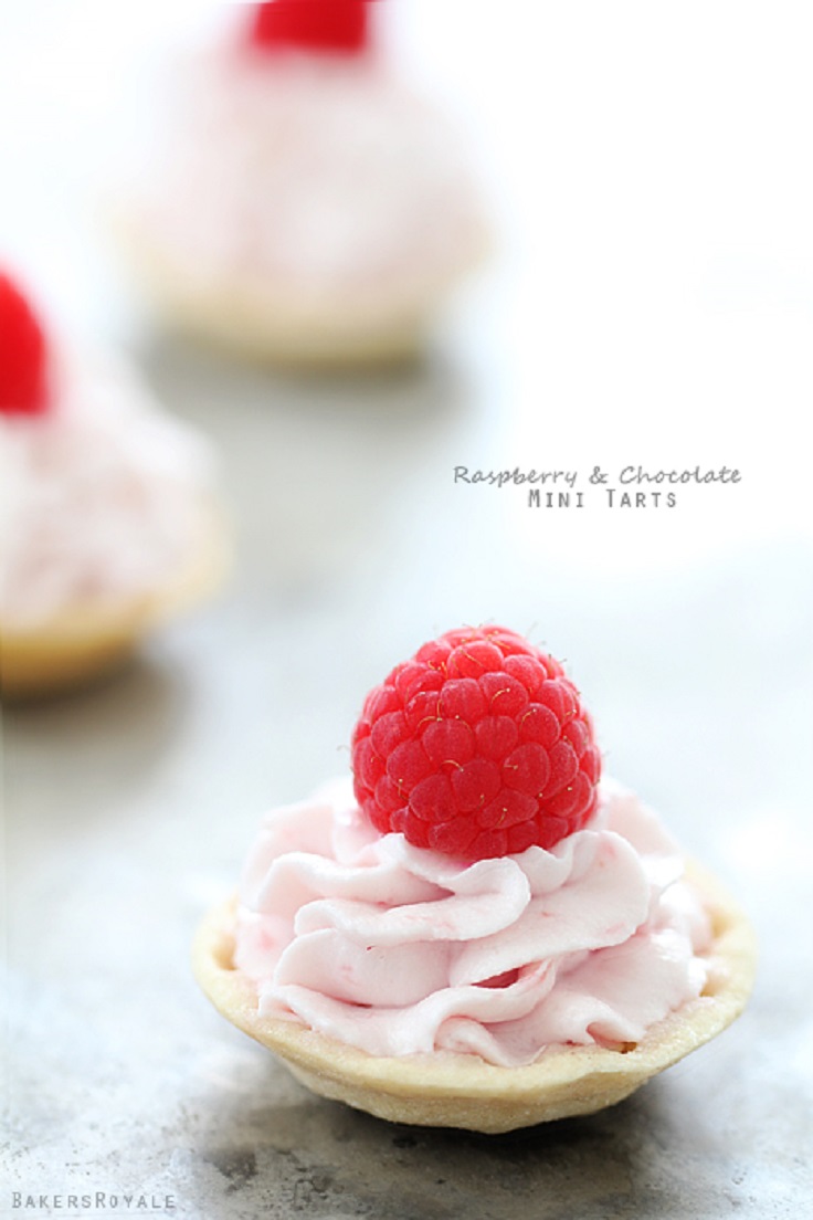 Raspberry-and-Chocolate-Mini-Tartlets