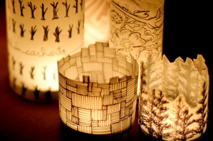 drawing-paper-lantern