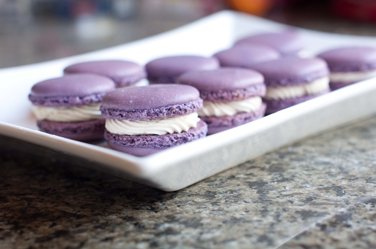 lavender-macarons