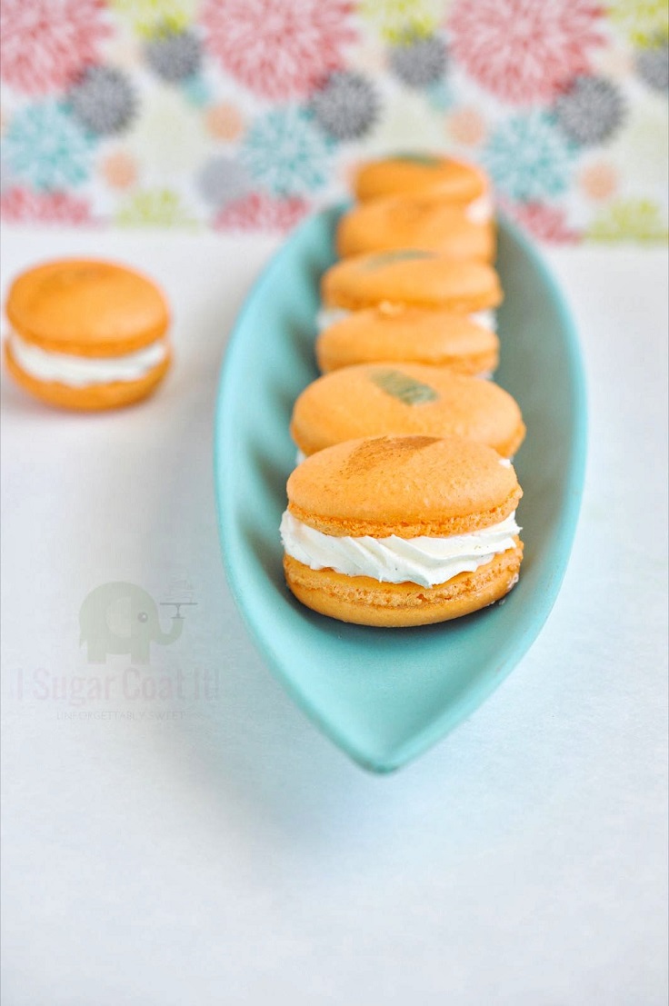 orange-blossom-creme-chantilly-macarons