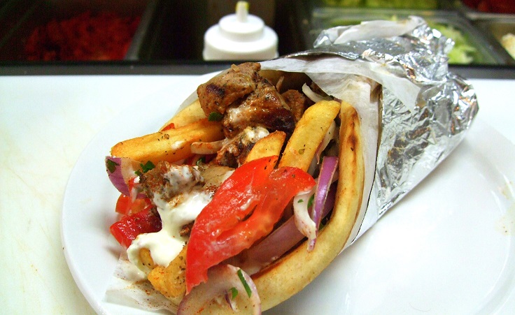 street-food-Greek-souvlaki