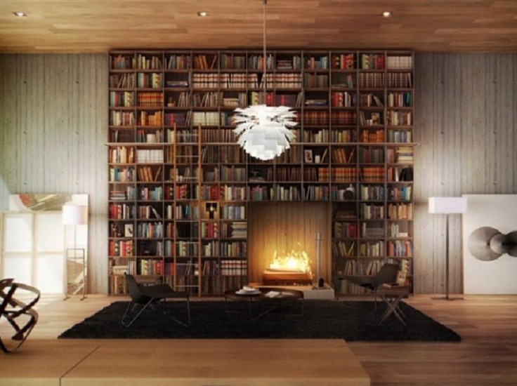 Top 10 Inspiring Home Library Design Ideas - Top Inspired