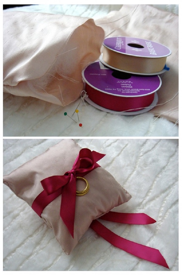 Ribbon-Ring-Bearer-Pillow