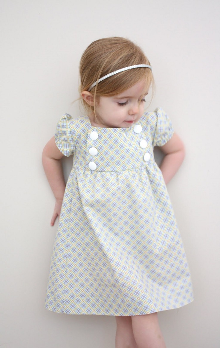 TOP 10 Patterns for Adorable Little Girls' Dresses | Top Inspired