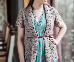 TOP 10 Free Crochet Patterns for Stylish Spring Inspired Cardigans