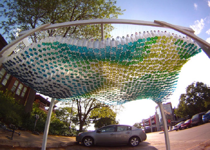 2-Parking-Canopy-plastic-bottles