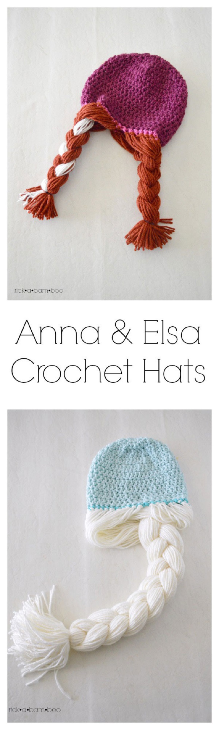 Anna-Elsa-Crochet-Hats