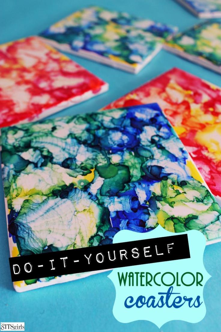 Coaster-Making-Fun-with-Watercolors