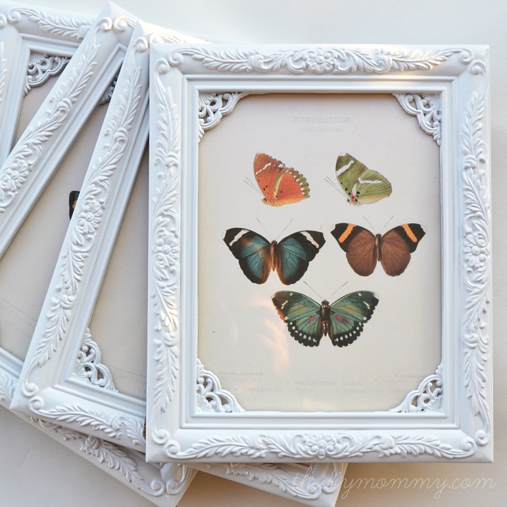 DIY-Shabby-Chic-Butterfly-Art-For-1