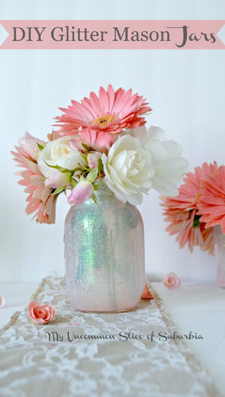 Glitter-Mason-Jar-Flower-Vases