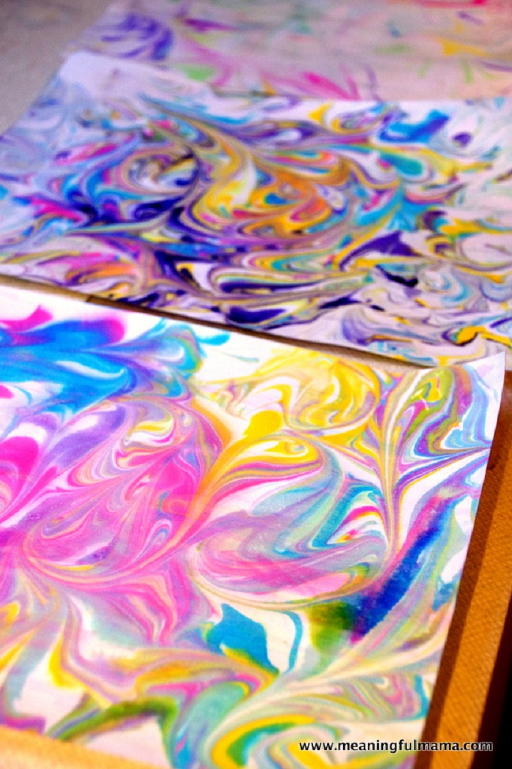 Marbled-Paper-Kids-Activity