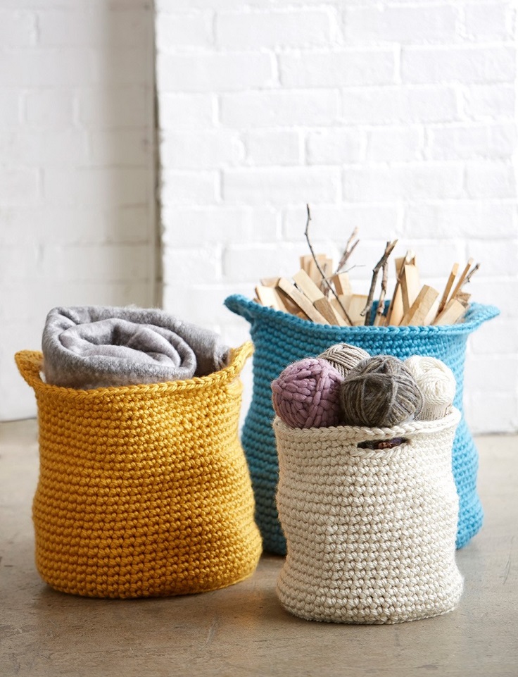 Mega-Bulky-Crochet-Baskets