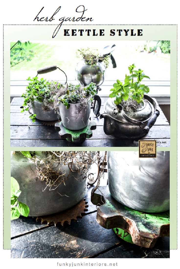 Old-Kettle-Herb-Planters