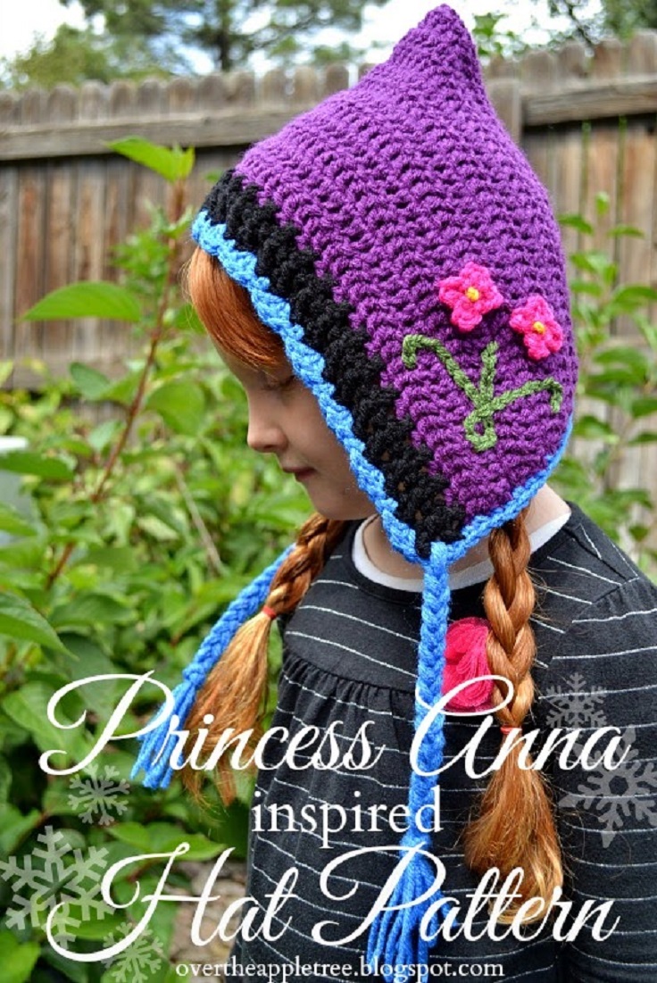 Princess-Anna-Crochet-Hat