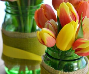 Top 10 Ways To Make Mason Jar Flower Arrangements