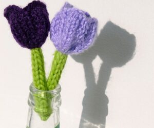 TOP 10 Free Flower Patterns to Knit This Spring