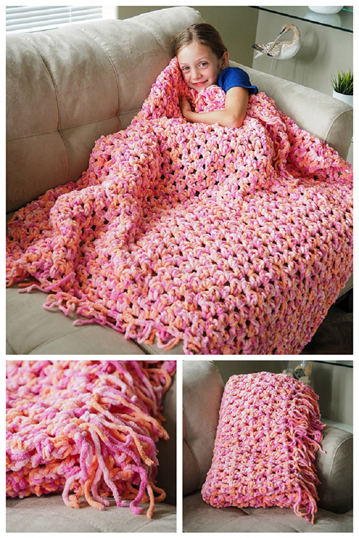 Easy-Cozy-Crochet-Blanket