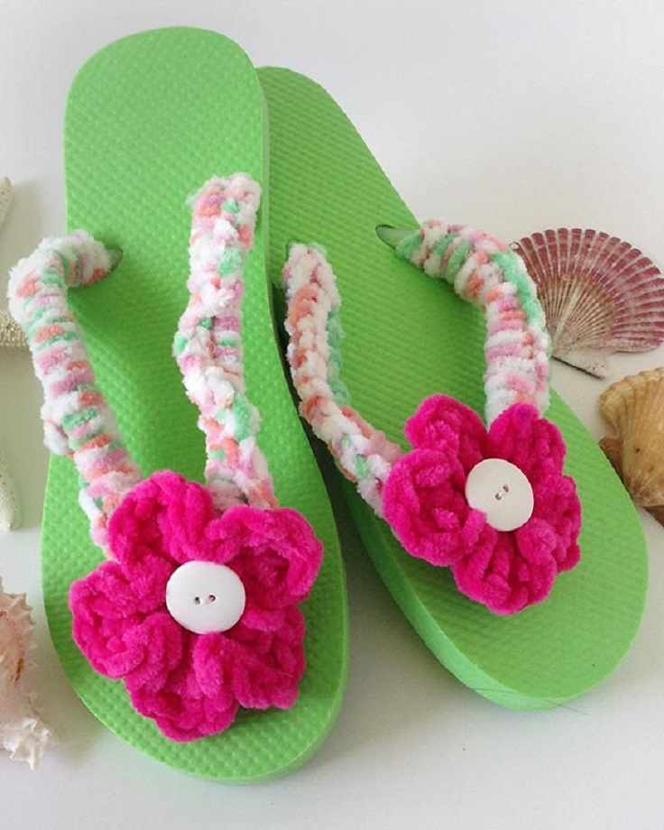 Parfait-Green-Flip-Flop-Free-Crochet-Pattern