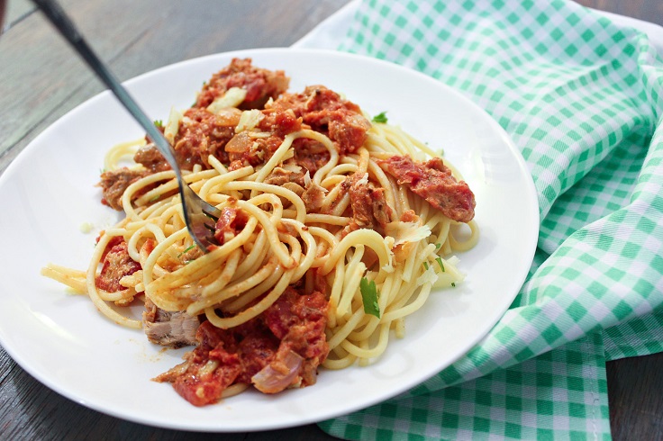 Pasta-with-Tuna-and-Tomato-Cream-Sauce