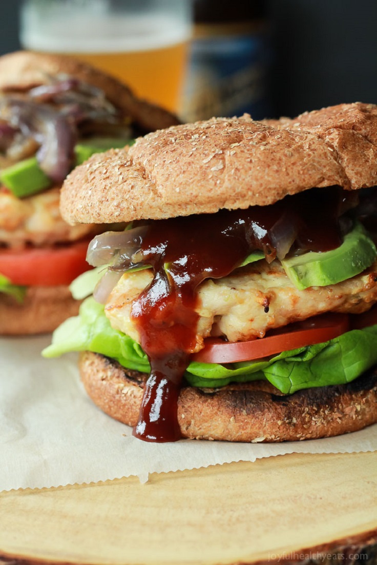 Chicken-Burgers-with-Caramelized-Onions