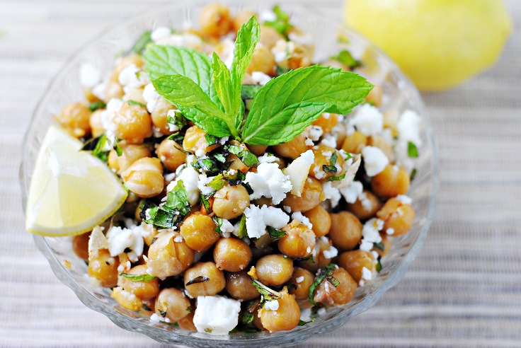 Chickpea-Feta-Salad