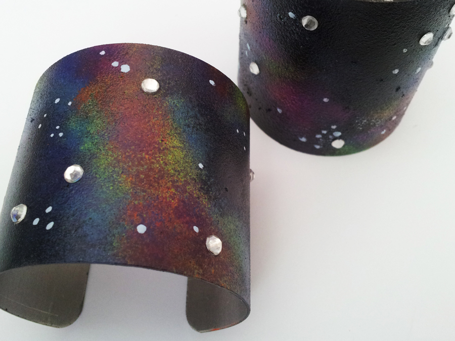 DIY-Galaxy-Cuff