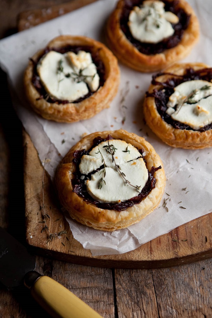 caramelized-onion-tartlets caramelized-onion-tartlets