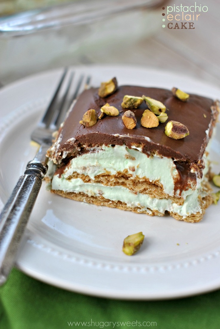 pistachio-eclair-cake