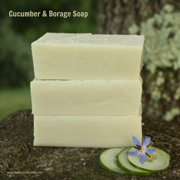 Cucumber-Borage-Soap