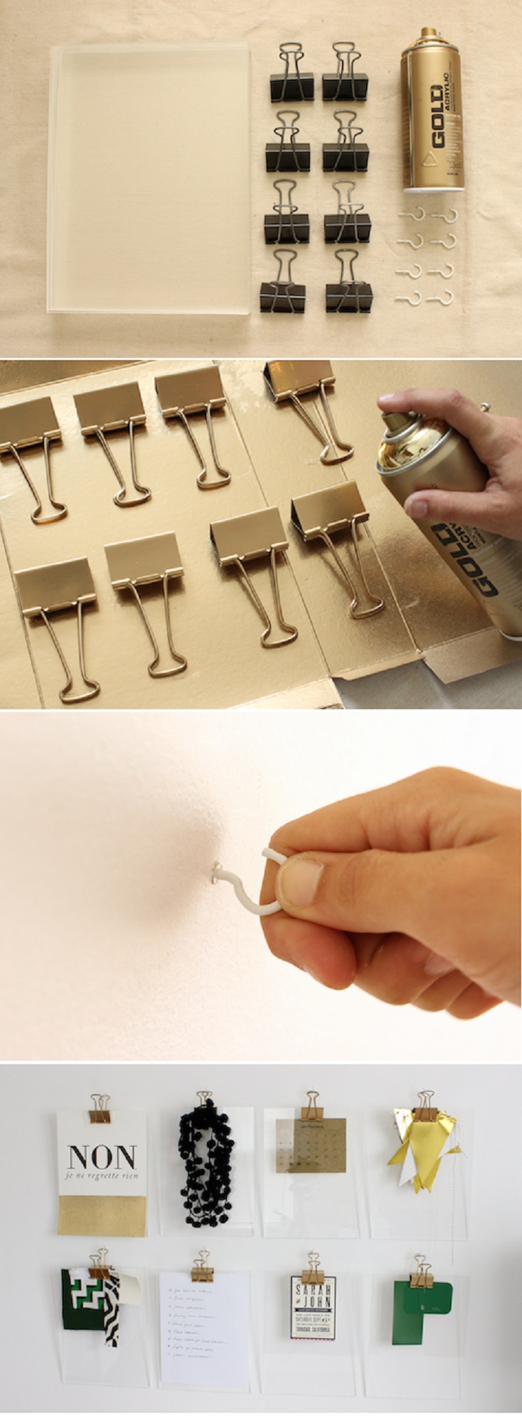 DIY-Gold-Acrylic-Clipboards-Materials