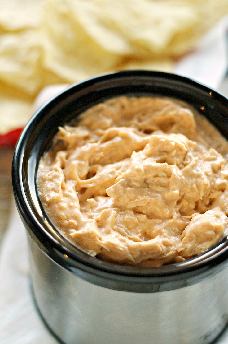 Crockpot-Honey-Sriracha-Chicken-Dip