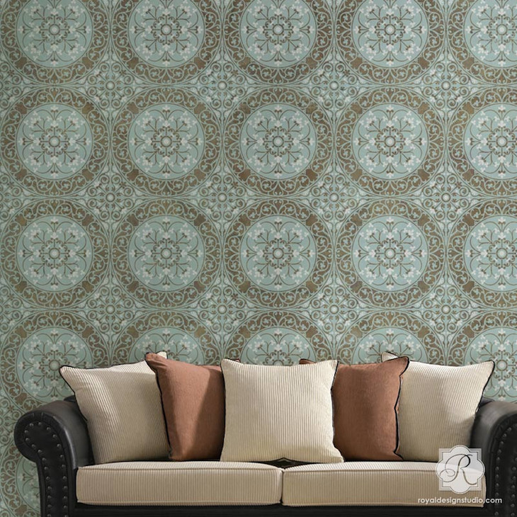 topeuropean-tile-stencils-damask-wall-stencils