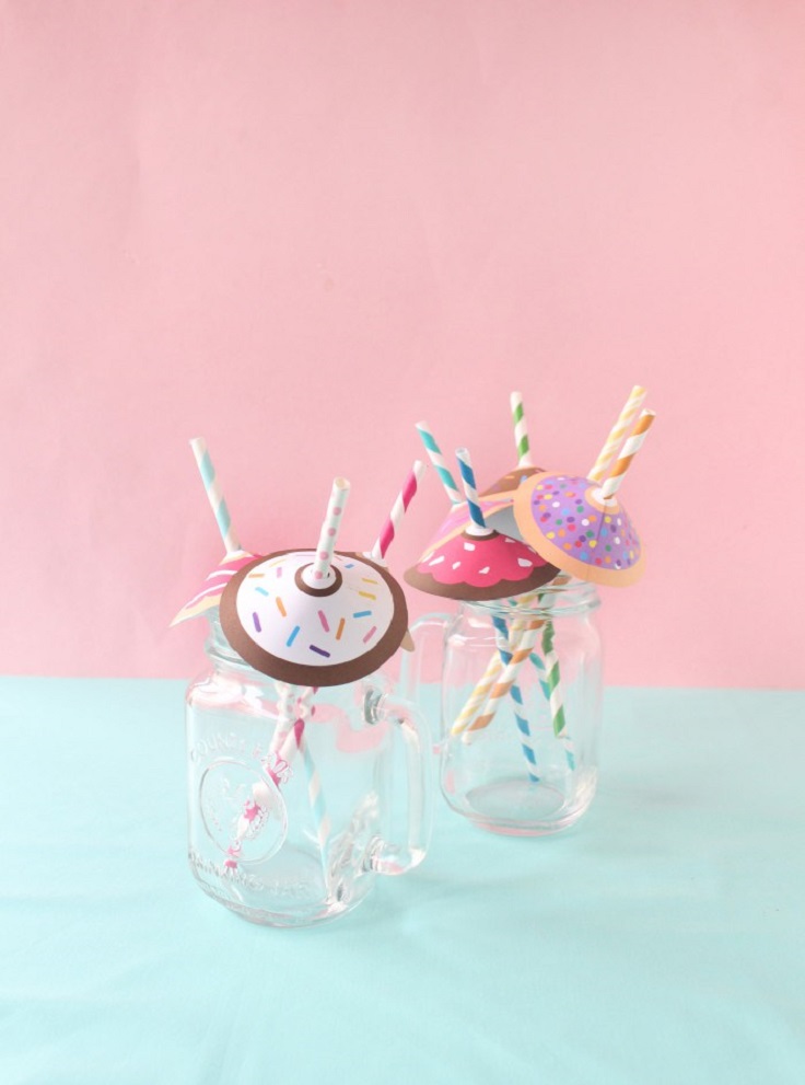 donut-straw-umbrellas