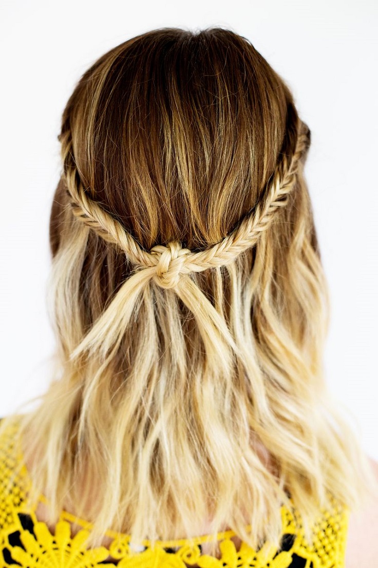 Boho Festival Braid Knot