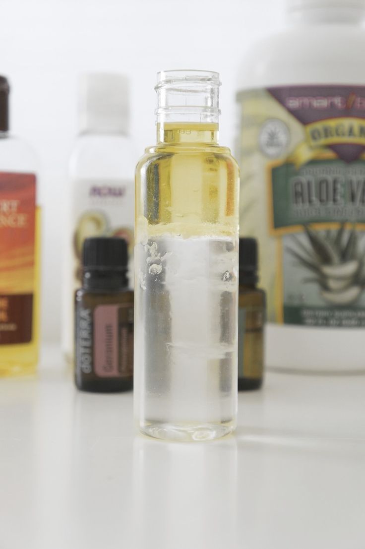 DIY-Hair-Serum-with-Geranium-Oil