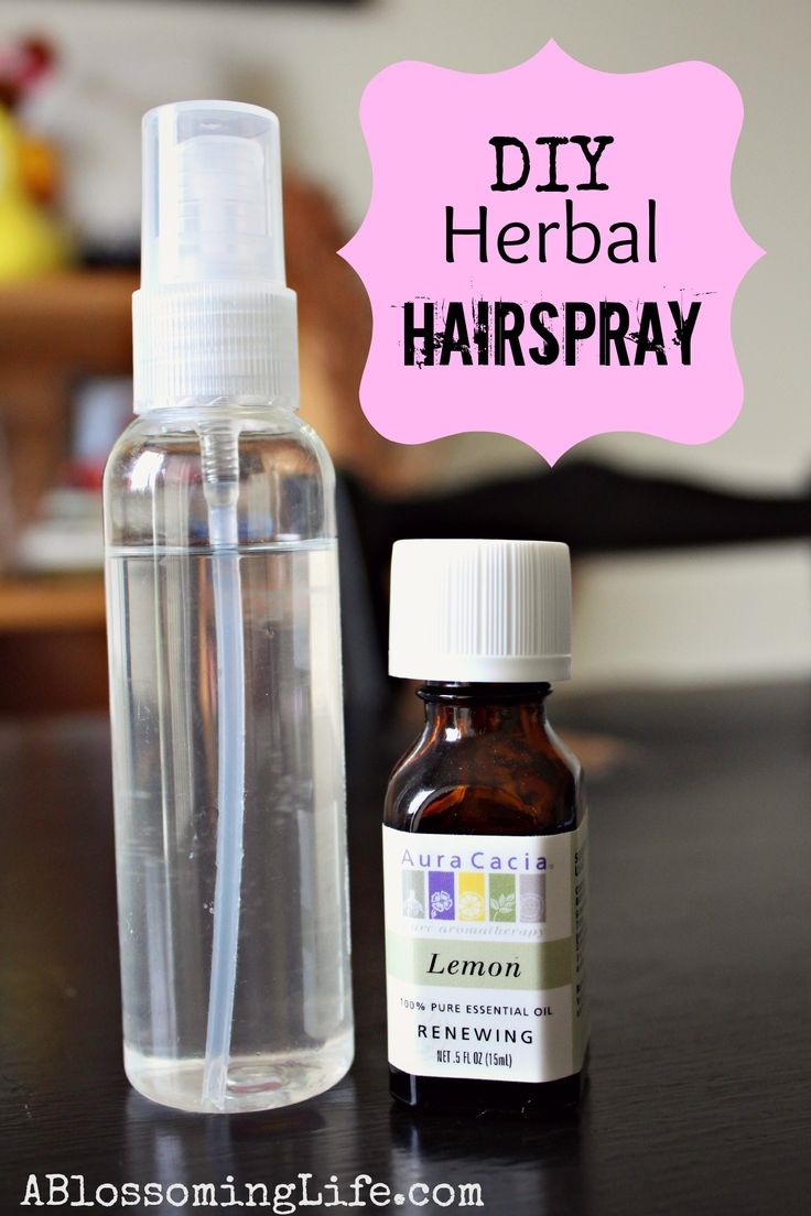 DIY-Herbal-Hairspray-with-Lemon-Essential-Oil