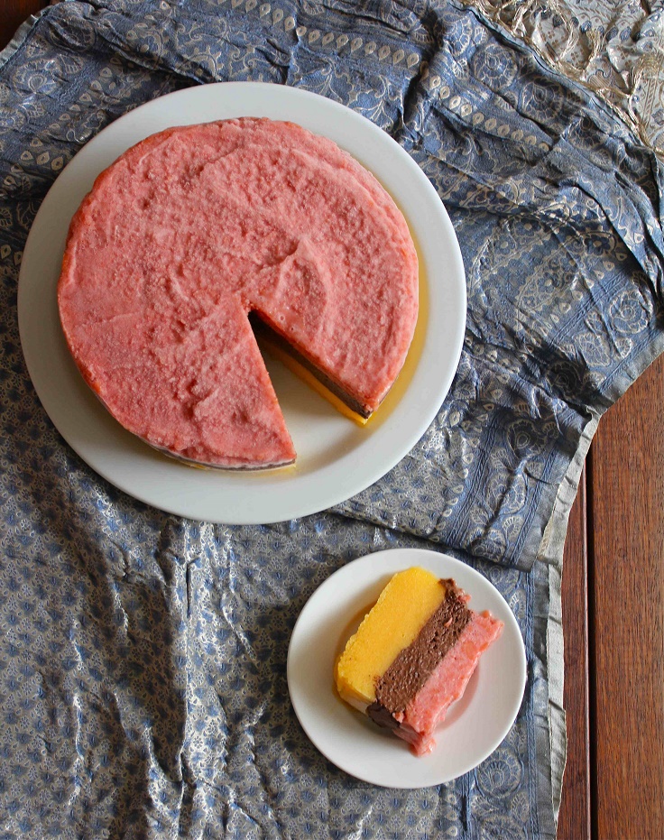 Mango-Peach-and-Chocolate-Sorbet-Layer-Cake