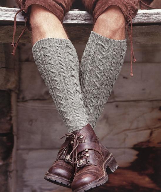 Mens-Knee-Length-Socks