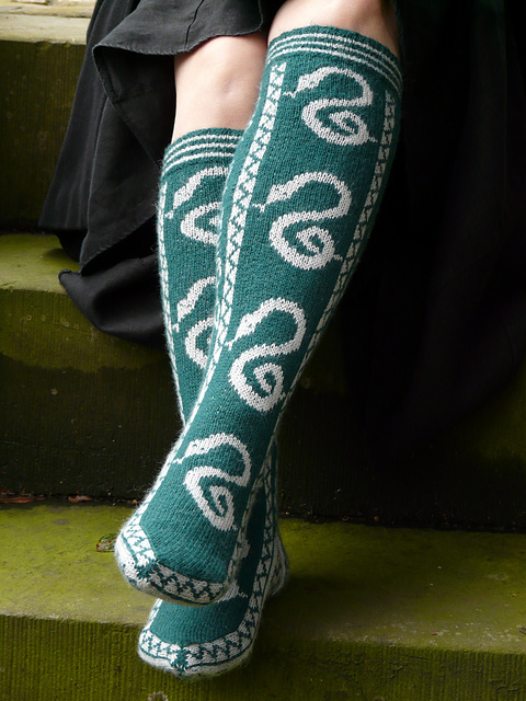 Slytherin-Pride-Socks