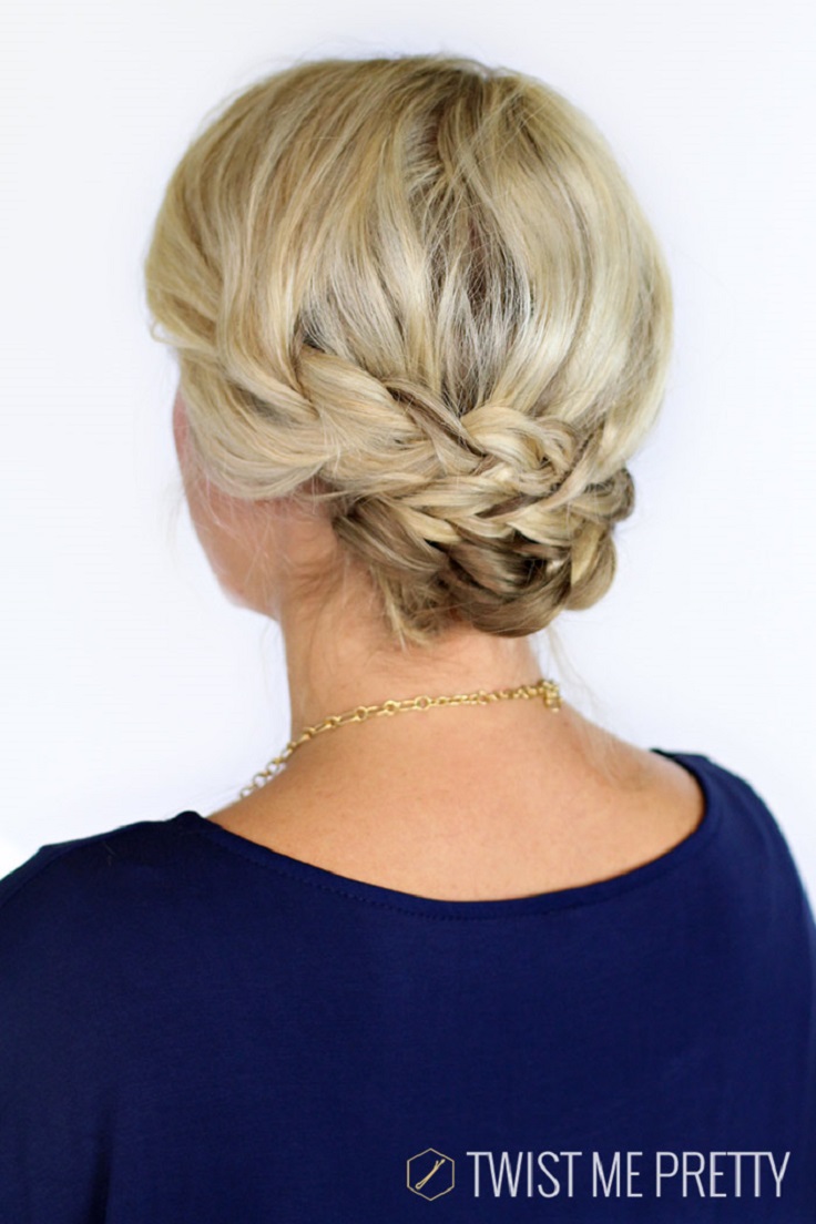 Pictures Of Updos With Braids