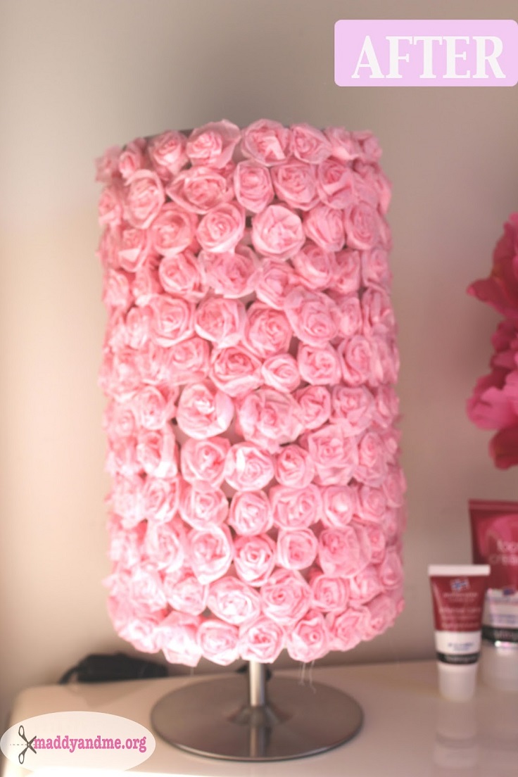 rose-lampshade