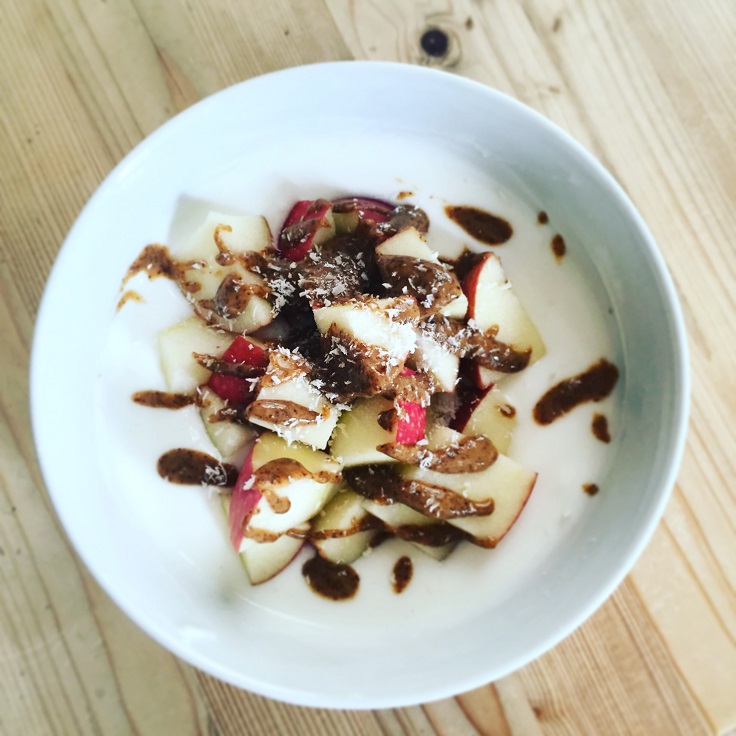 Apple-and-Almond-Topped-Coconut-Yoghurt Apple-and-Almond-Topped-Coconut-Yoghurt