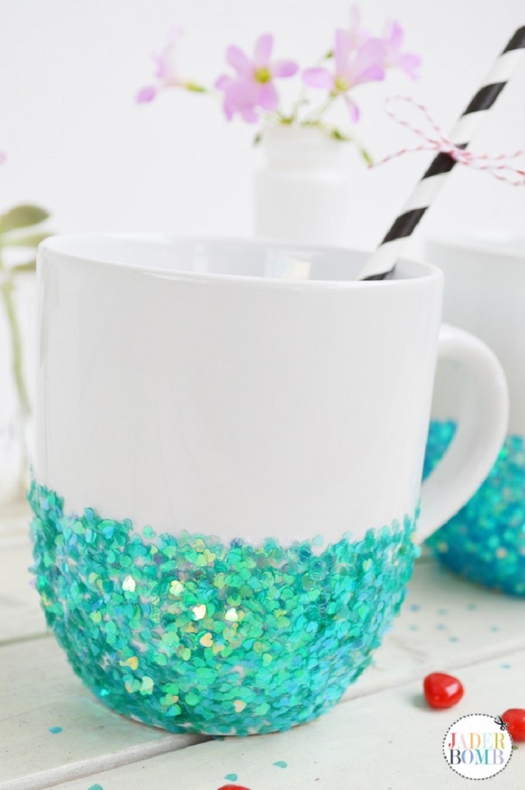 Glittered-Mug