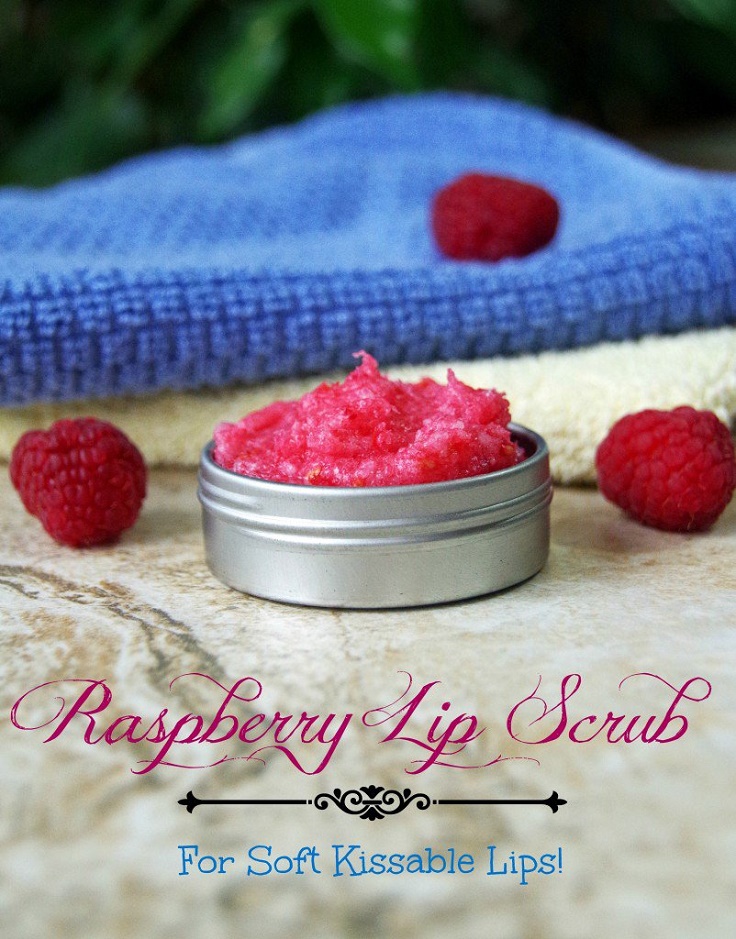 Raspberry Lip Scrub