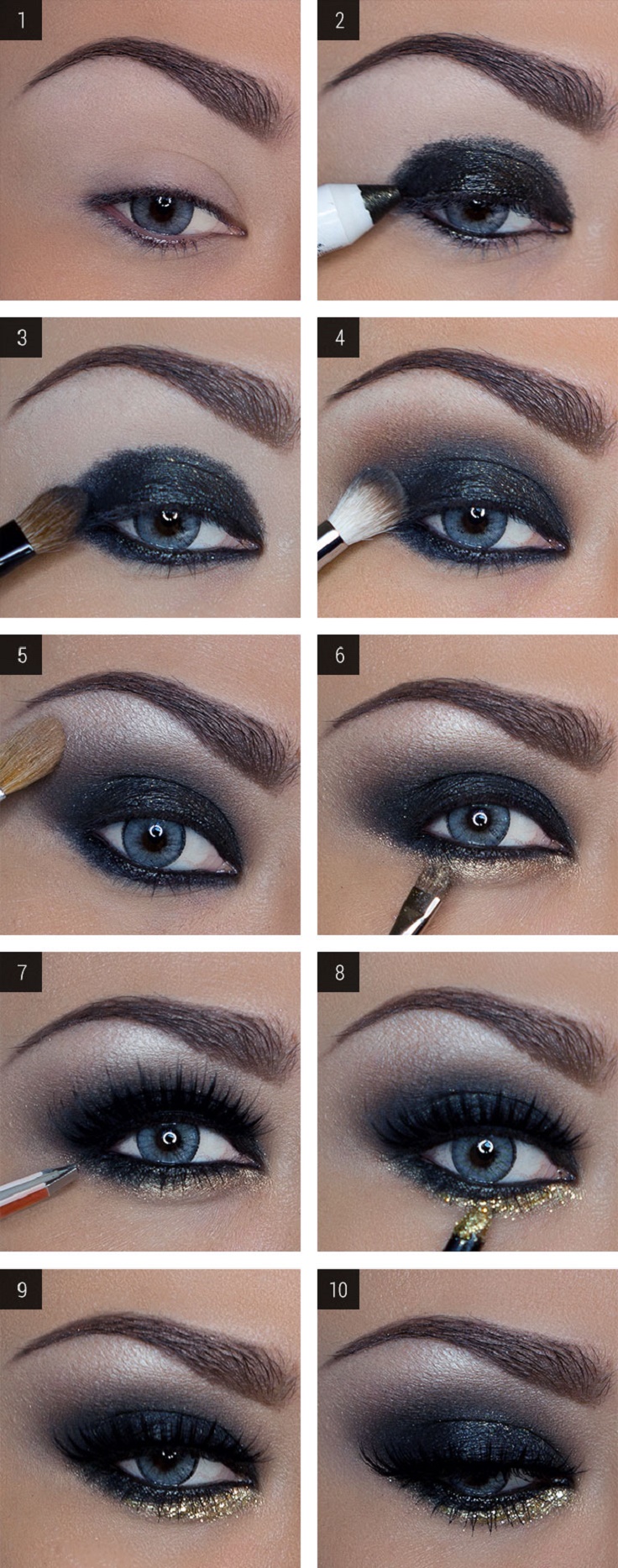 Shimmery-Smokey-Eyes