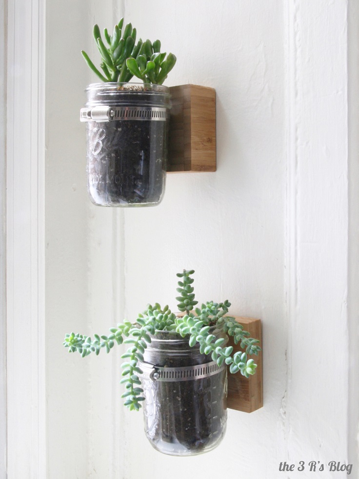 Hanging-Mason-Jar-Planter