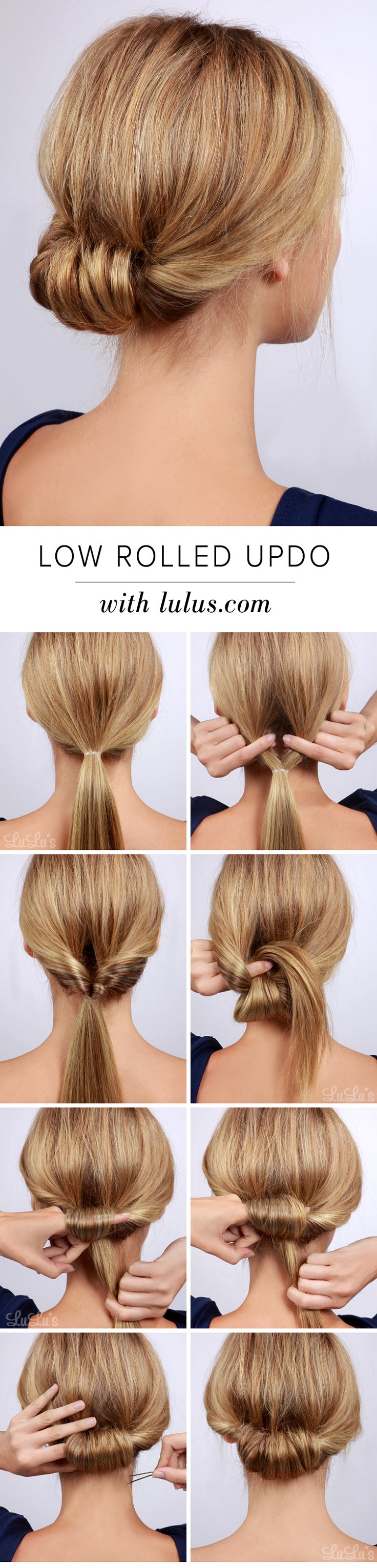 Low-Rolled-Updo